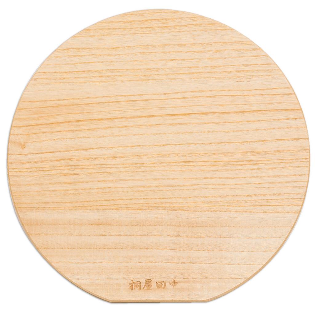 Kiriya Tanaka Paulownia Cutting Board Round Shape (large)