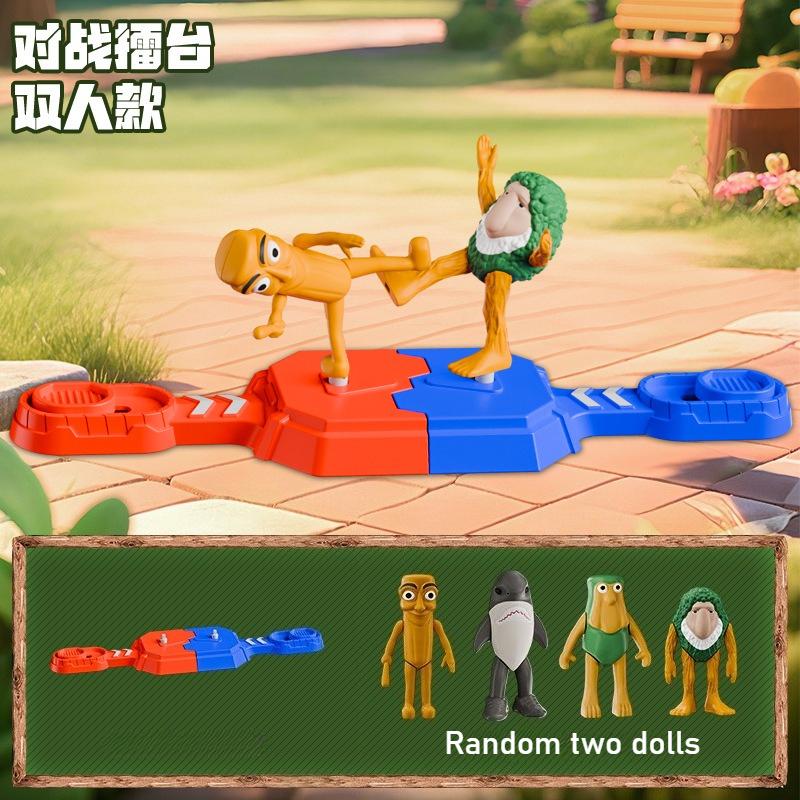 Новые игрушки Tung Tung Tung Sahur Battle Игрушки для вечеринок Игры для вечеринок Ai Итальянский Мозголом Игрушка для взаимодействия родителей и детей Игрушка для детей Подарок Подарок на день рождения ребенка
