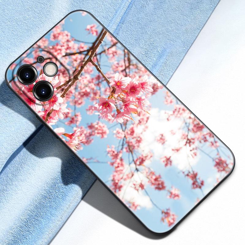 Kawaii чехол для телефона с изображением вишни для iPhone Samsung Galaxy Redmi Xiaomi Oppo OnePlus Note SA 7 8 9 10 11 12 13 14 20 21 22 23 53 54 Pro Max Ultra