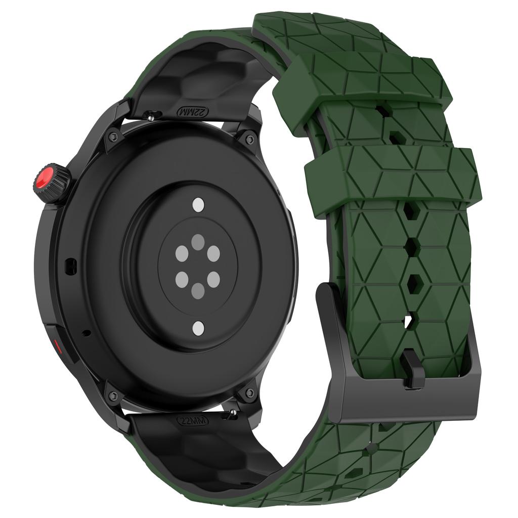 22 мм 20 мм Силиконовый ремешок для часов Amazfit T-Rex3 Pro Helio Спортивный ремешок с рисунком «Футбол» Amazfit Active 2 Balance 2 GTR 4 3