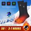 Winter Electric Heating Socks 3 Temperature Adjustable Remote Control USB Heated Socks Thermal Foot Warmer For Cycling Skiing