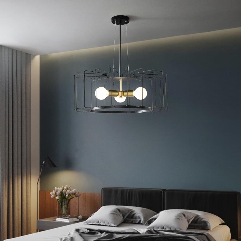 Современные классические подвесные светильники Lustre для спальни, столовой, ресторана, лофта, винтажные металлические длинные подвесные люстры с веревкой