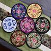 1PC  Oriental Style Embroidery Cloth Mug Cup Coasters Table Decoration Restaurant Cafe Supplies