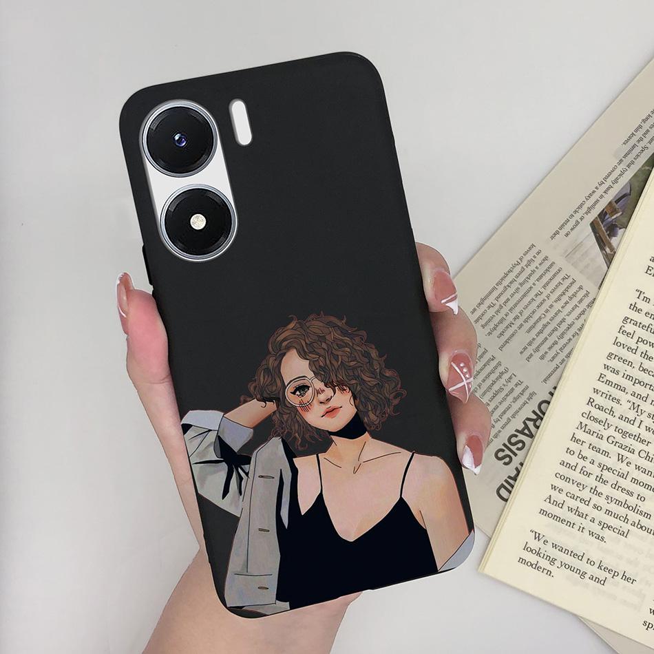 Phone Case For Vivo Y02S Case V2203 Bumper Soft Silicone Back Cover for Vivo Y16 Funda Butterfly Case for VivoY02S Y 02S Y 16