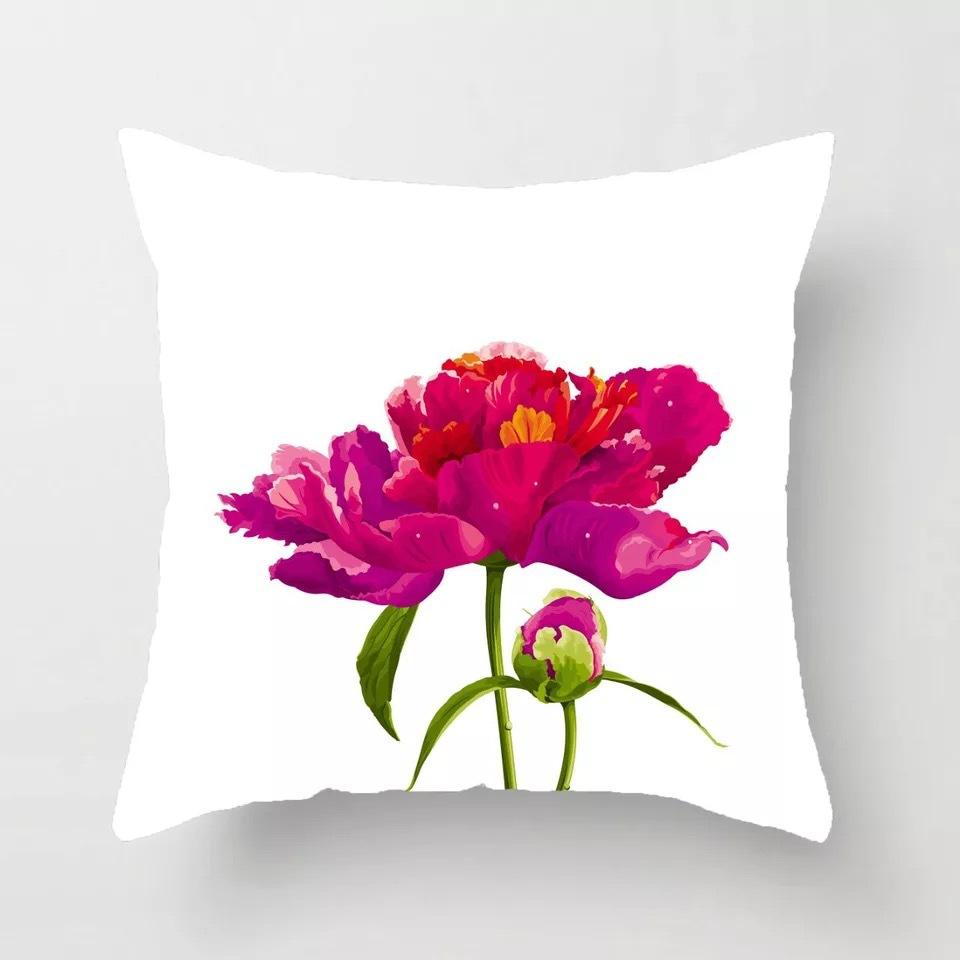 Modern Simple Pillowcase Peach Leather Velvet Sofa Pillowcase Valentine's Day Love Cushion