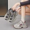Модные ретро кроссовки для папы женские весенние новые туфли на платформе повседневные маленькие универсальные кроссовки
