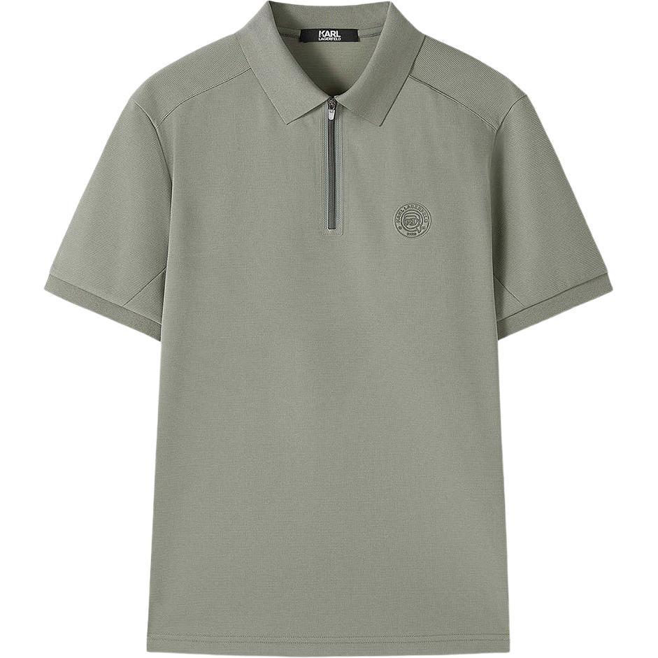 KARL LAGERFELD Polo Shirt Men's Green M22O2006