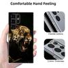 Majestic leopard Capa Phone Case For Samsung S26 Ultra S25 Edge Galaxy S23 S21 S20 S24 FE S22 S10 Plus Cover Clear TPU Shell Coq