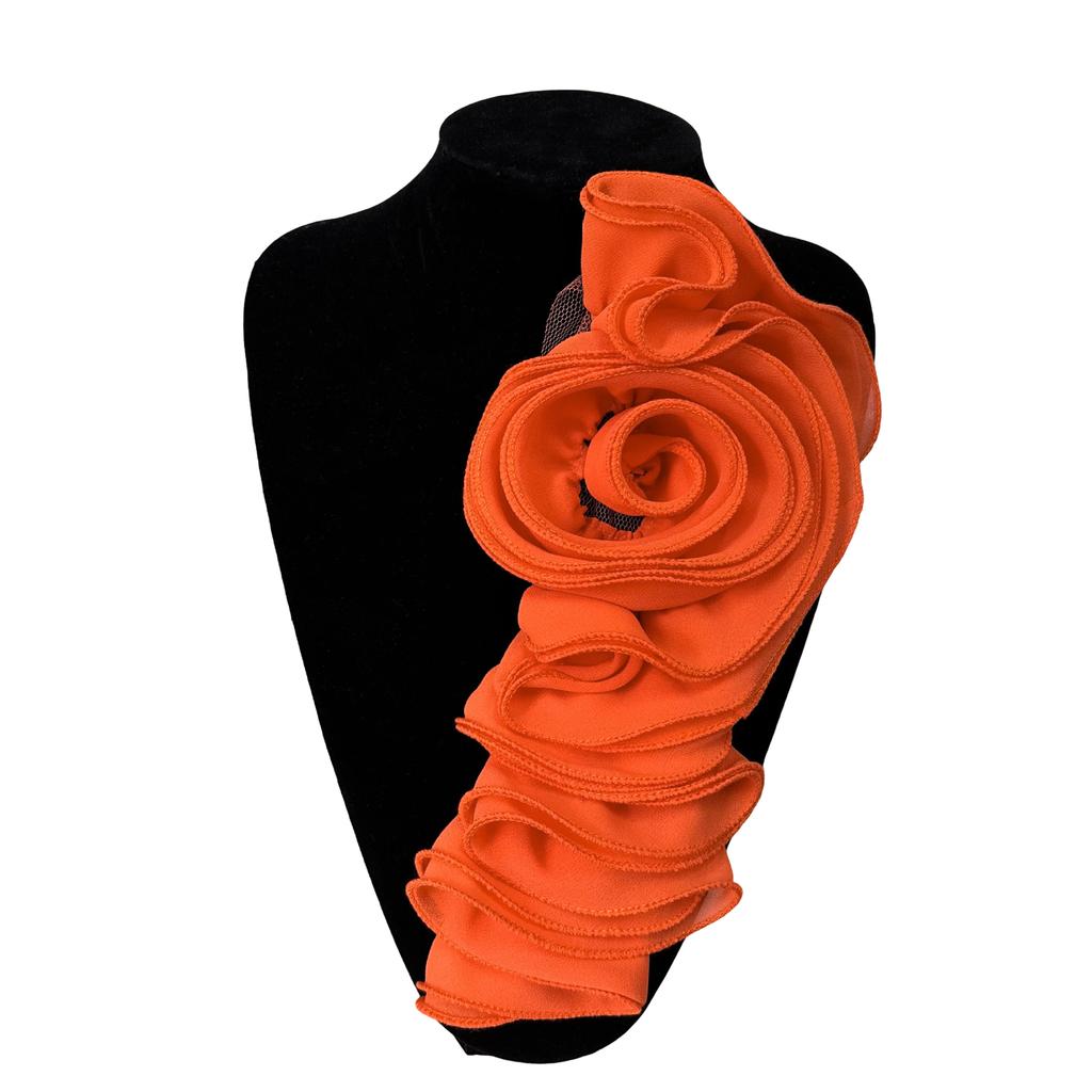 Ручная работа Цветочные аппликации Крафт Материалы для изготовления танцевальных костюмов Волан Край 3D Цветочные нашивки Одежда Пришивная аппликация