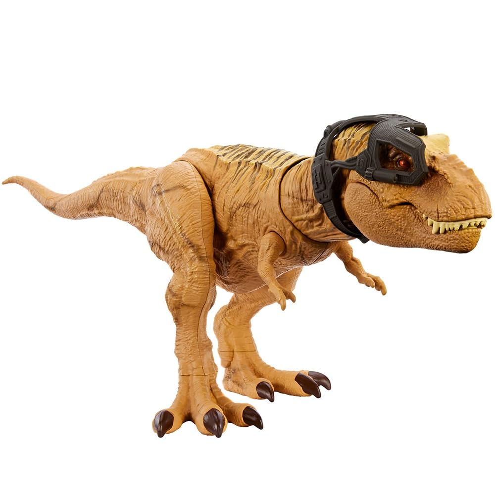 Mattel Jurassic World Side Roaring 49 Years Old and HNT62 Attack! T-Rex [Total Length Approx. Cm] [4 Up]