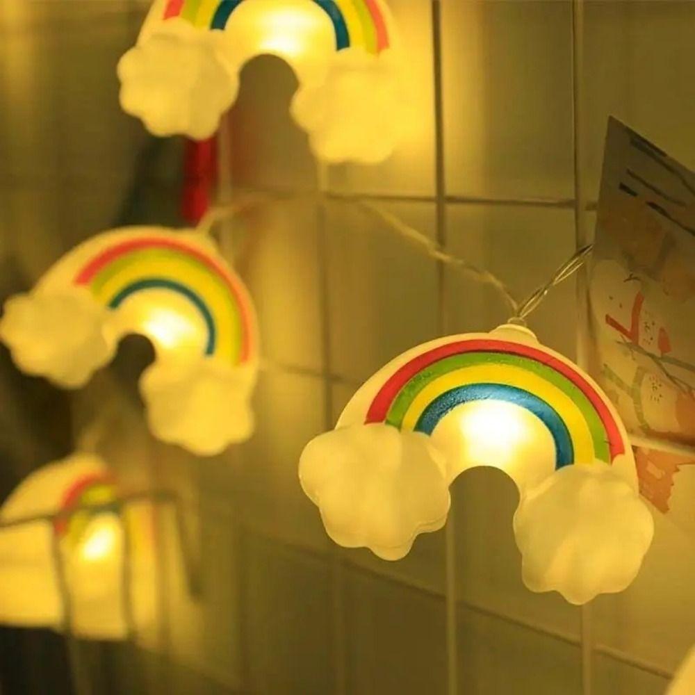 Waterproof LED String Fairy Lights Creative Night Light Garland Lamp Children's Room