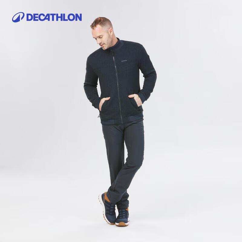 Мужская теплая флисовая куртка Decathlon