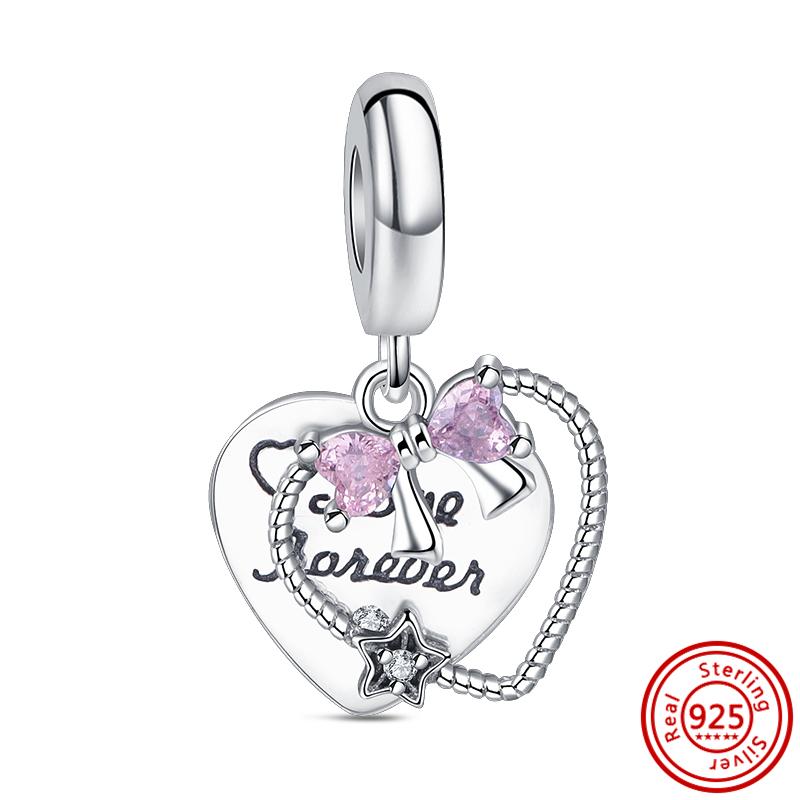 Новый Оригинальный Дизайн Пчела Бабочка Стрекоза Мультяшный Милый Шарм Подходит для Браслета Pantaro DIY 925 Стерлинговое серебро Медь Циркон Подарок