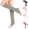 Knitted Stirrup Leg Warmers Women Yoga Socks Over Knee Ribbed Winter Leg Warmers for Girls Gym Fitness Dance Ballet