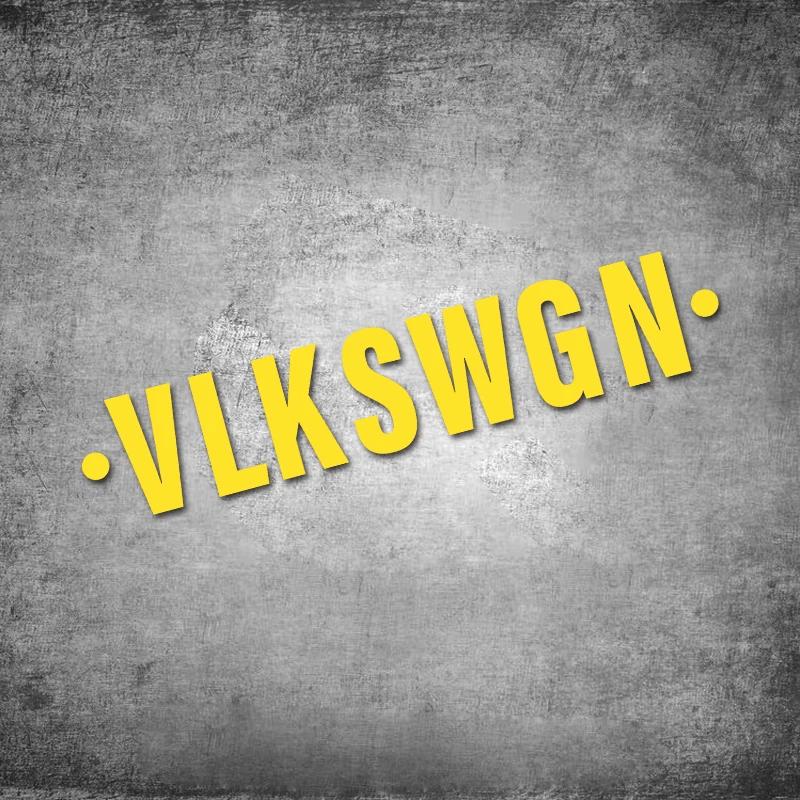 1 шт. Новые автомобильные наклейки VLKSWGN Водонепроницаемые наклейки на переднее и заднее стекло автомобиля Креативная отделка кузова автомобиля для Vlkswagn VW