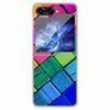 For Samsung Z Flip5 5G Case Transparent Hard PC Plastic Coque for Samsung Galaxy Z Flip 5 5G Cover Wolf Cats Zflip5 Shockproof