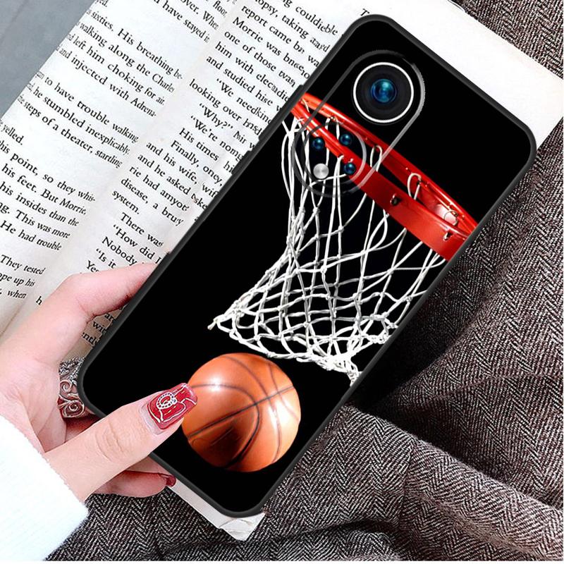 Чехол-баскетбольный мяч для Honor X9b X8b X6 X7 X8 X9 X6a X7a X8a X9a Honor 70 50 90 Lite Magic 6 5 Pro