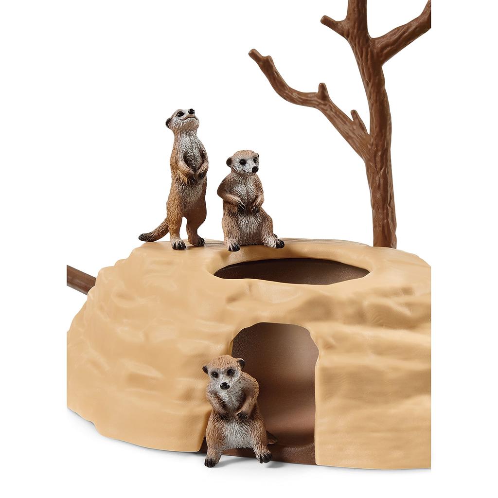 Schleich Wildlife Meerkat Hill 42595