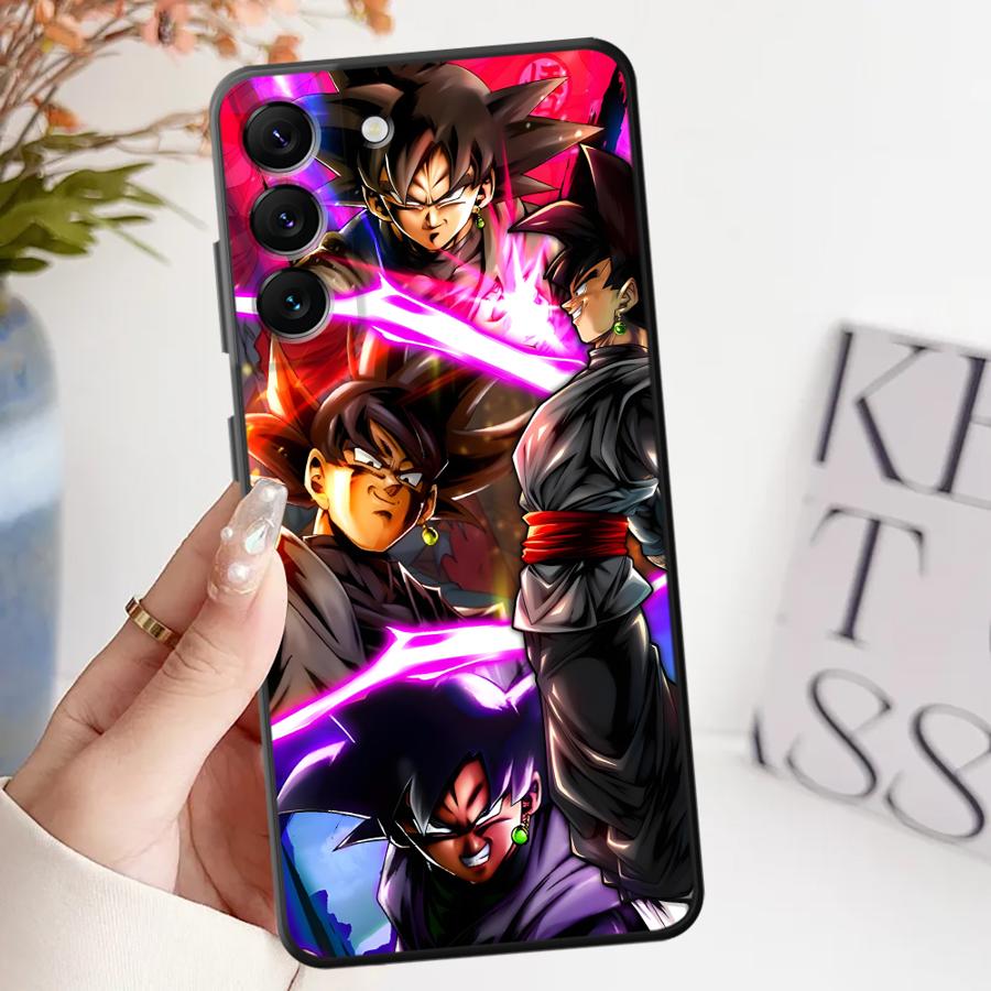 Dragon Ball Son Gohan Case for Samsung Galaxy A30 A15 A10 A12 A03 A05 A20 A13 A06 A04 A70 A50 A40 A16 Black Soft Phone Cover