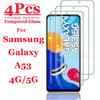 Для Galaxy A53 Защитное стекло Samsung Закаленное стекло HD 9H Высокоалюминиевое Прозрачное Clear Антицарапина2