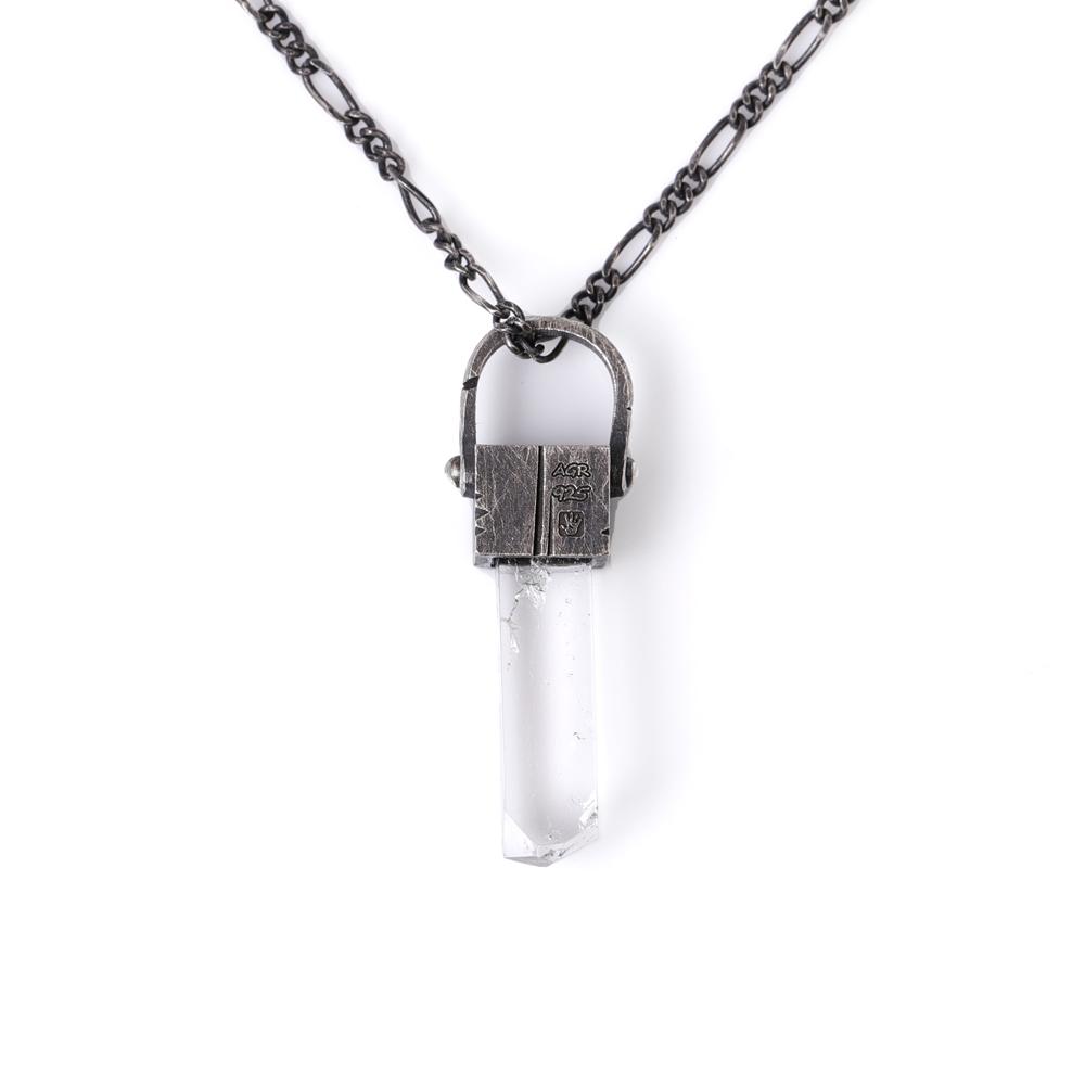 Agroundring Square Quartz Necklace