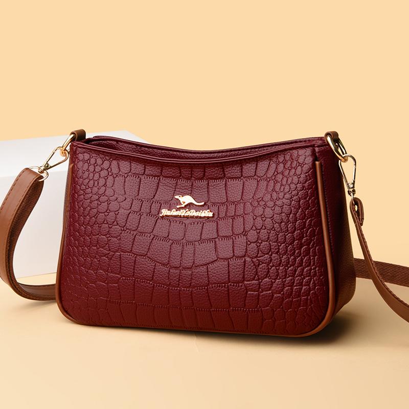 Роскошные кожаные сумки для женщин дизайнерские сумки через плечо маленькая сумка-мессенджер через плечо