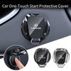 BJYL6 Interior Stickers Car One-Touch Start Button Cover Metal Start Case Accessories For Lexus ES RX LS GS NX CT ES300H ES330 ES240 E