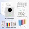 1set Portable Mini Pocket Printer For English Only, Wireless BT Thermal Printer Photo Notes Errors Memo Thermal Printer