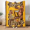 1pc Football Team (21) Blanket, Gift, for Men and Women, Soft Blanket, Good for Sofa Bed Couch Travel, Lightweight Flannel Blanket
