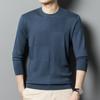 New Quality Men's Sweater Thin Long Sleeve Bottoming Men's Sweater Autumn Trendy Tops
