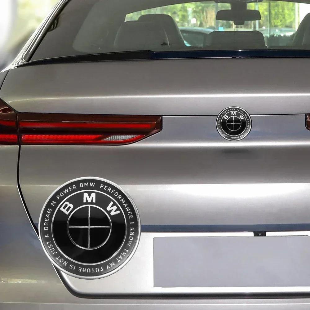 74mm 82mm Car Hood Front Badge Tail Trunk Emblem Replacement Sticker Bmw F20 F30 G20 f31 F34 F10 G30 F11 X3 F25 X4 I3 M3 M4 AV3