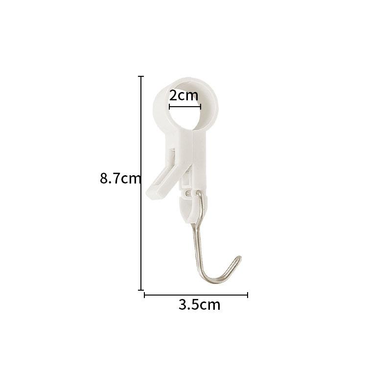 New Pipe-clamping Hook Sliding Hook Toilet Hook Kitchen Hook No-drill Hook Adjustable Clamp Hook Towel Rack Hook