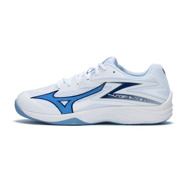 Mizuno Кроссовки Thunder Blade Z White Bellwether Blue Unisex Bel-Air-Blue V1GA237097