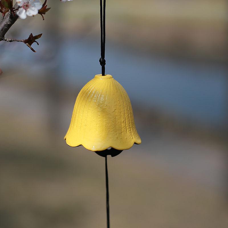 Чугунный колокольчик ветра: Ретро-колокольчики в китайском и японском стиле для балкона или внутреннего двора