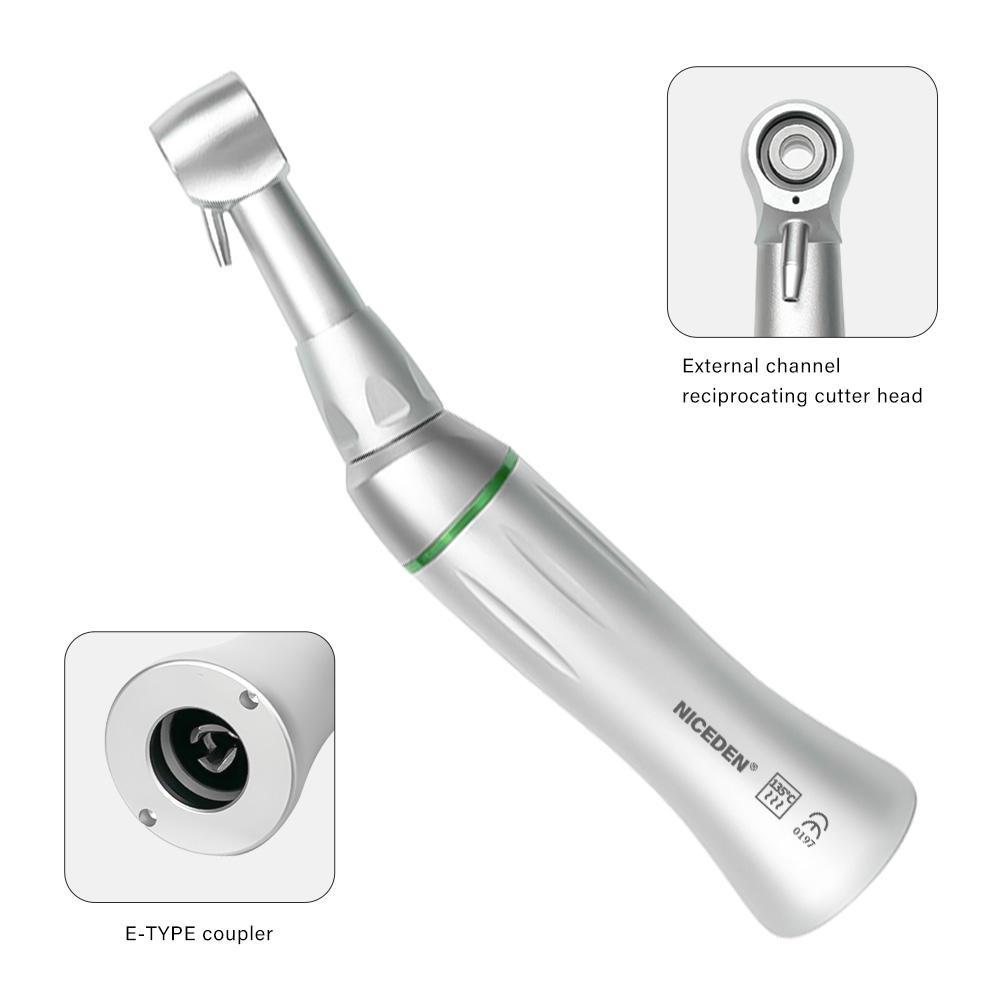 Niceden Сокращение межзубной эмали IPR Contra Angle 4:1 Наконечник Калибр Измерение Зубного Зазора Возвратно-Поступательный Ортодонтический