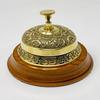 Victorian Style Service Desk Bell Ornate Solid Brass Hotel Counter Desk Bell Nautical
