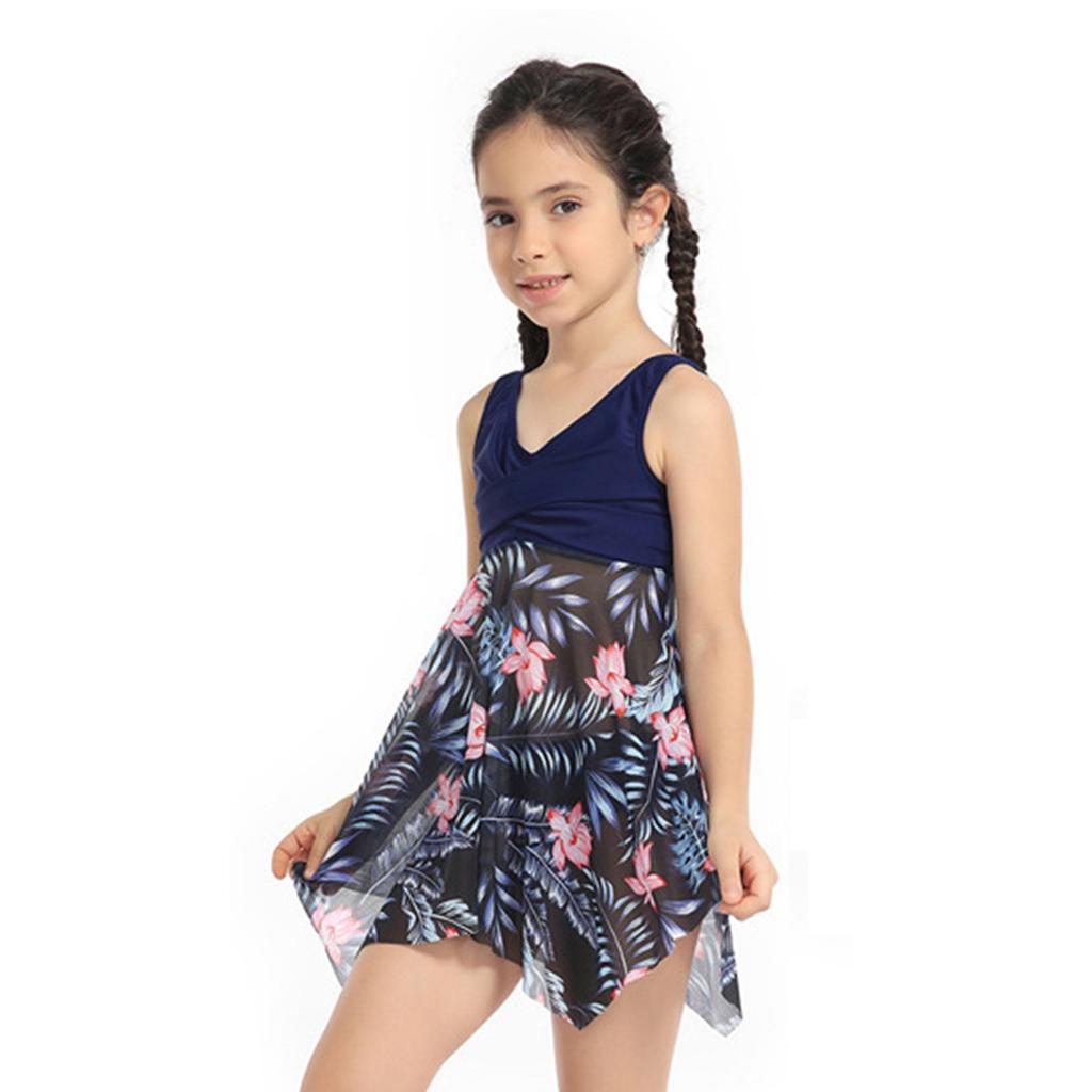 Детский раздельный купальник с высокой талией Раздельный купальник