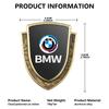 3D Auto Stickers Metal Logo Emblem Sticker Decal Car Styling For BMW M M2 M3 M4 M5 M6 E46 E90 E60 F30 E39 X1 X3 X4 X5