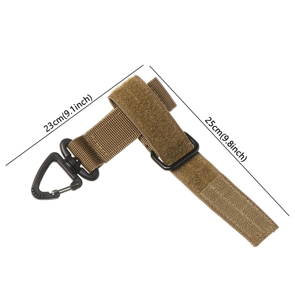 Outdoor Nylon Safety Hanging Buckle Climbing Rope Storage Glove Hook