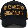 Дональд 45-47 Никогда не сдавайся MAGA Кепка Слоганом Сделай Америку Снова Великой с Флагом США Регулируемая Посадка Бейсболка Черная Высокое Качество