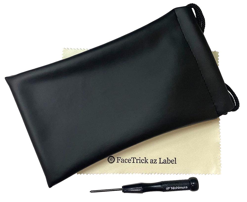 Солнцезащитные очки az Polarized Light Cut Curve Type с черными поляризованными линзами [лейбл FaceTrick]/Защита от ультрафиолета/Синяя оправа/Дымчатый AZPL3128-1SM