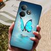 Phone Cover For Realme GT 6 Case Silicone Black Bumper Soft TPU Coque for Realme GT 6T Case Protector Funda Realme GT6 GT6T Bag