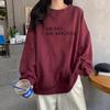 Women's Autumn Thin Sweatshirt: Harajuku Style Loose Fit, 2023 Edition