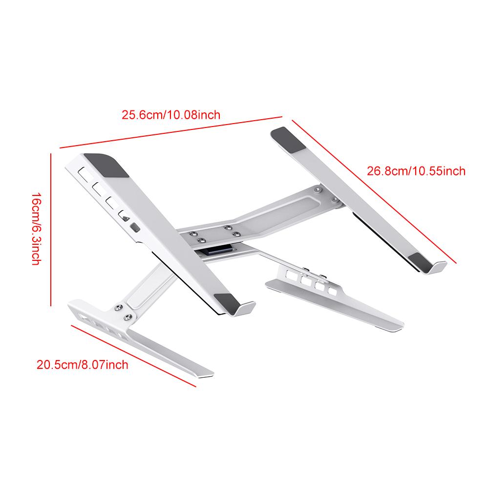 Подставка для компьютера Регулируемая подставка для компьютера и планшета Портативная подставка для ноутбука для MacBook HP Dell Lenovo 12-18-дюймовых ноутбуков