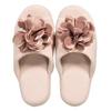 Senko Comfort Slippers with Floral Approximately SALON De 49392 S.D.S. Motif, 23.5cm, Pink, SOIREE,
