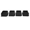4PCS Bed Risers ABS L Shape Anti Slip Chair Leg Extra Lifts Furniture Riser Stand Blocks for Desk