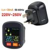 Ground Zero Line Socket Detector Digital Smart Digital Outlet Checking Tool Socket Tester  EU Plug