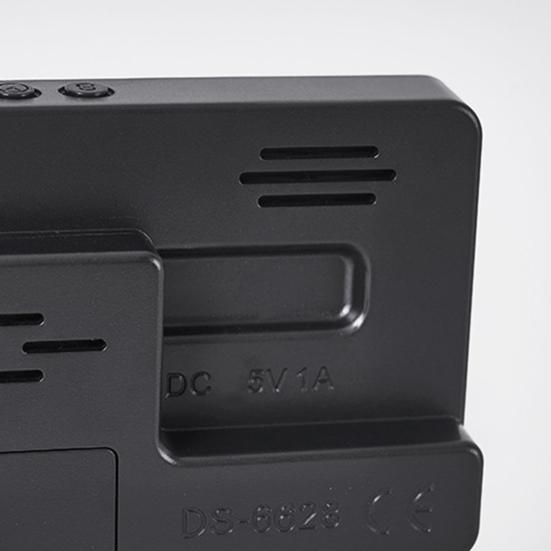 Temperature Display Large Screen Creative Decorative Anti-disturb Function Desktop LED Clock Electronic Alarm