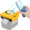 Для беспроводной зарядки телефона от аккумулятора DeWalt 20V Li-ion, USB-адаптер с портом Type-C, портативный Power Bank для кемпинга, на открытом воздухе