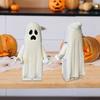 Хэллоуинское украшение Привидение Веселый Декор дома с привидениями 3D-печать Озорная поза Игривая фигурка Сарказм Украшение для дома и офиса